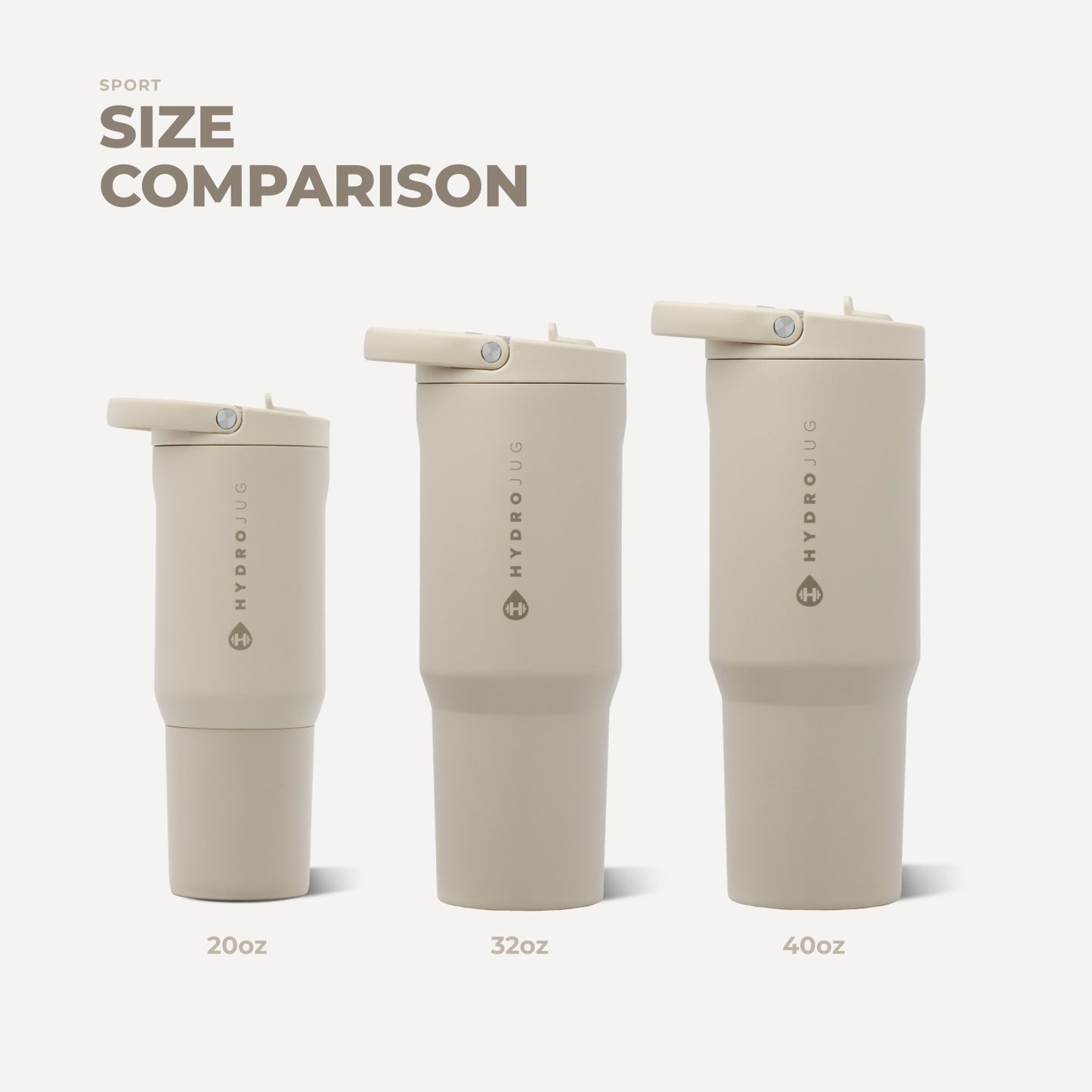 HydroJug | Sport 32oz - Dune
