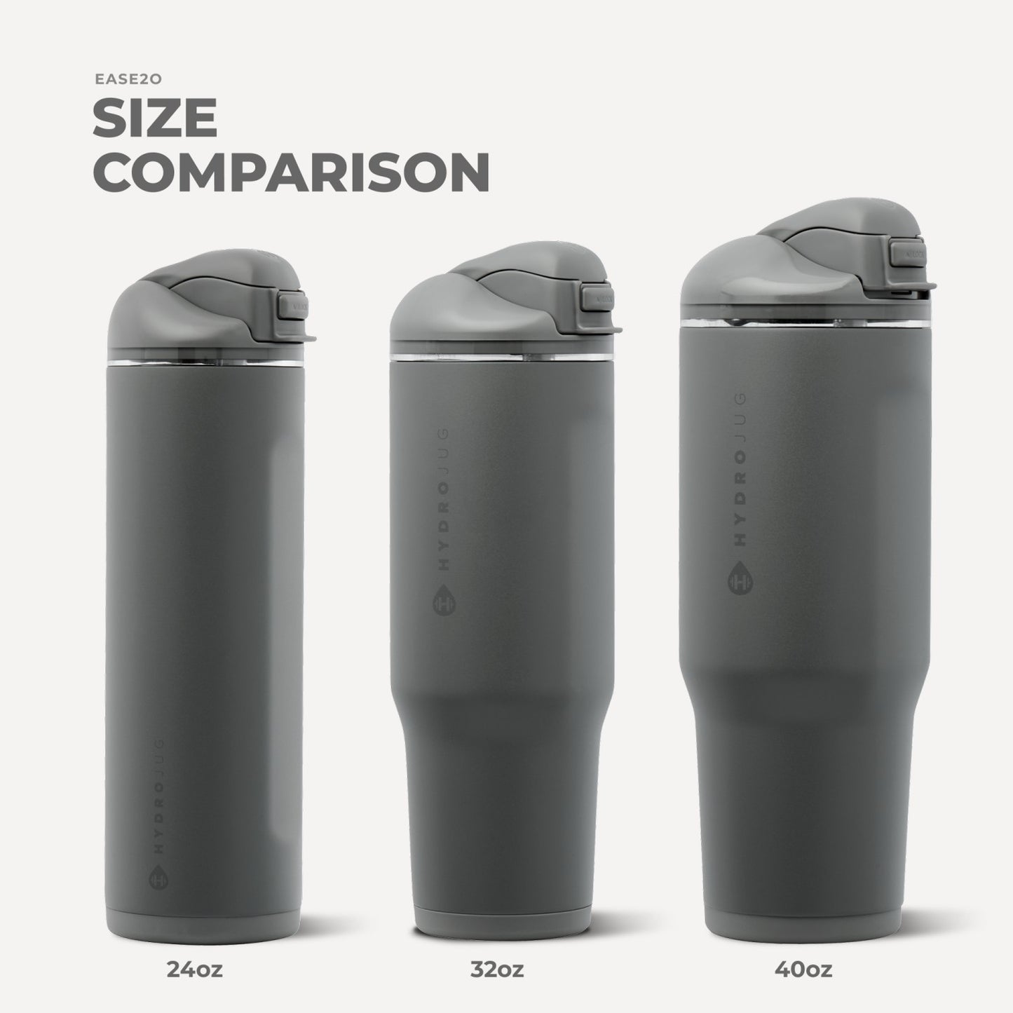 HydroJug | Ease2o 40oz - Stone