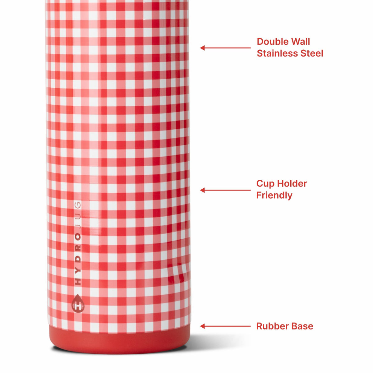 HydroJug | Ease2o 24oz - 2-in-1 Water Bottle with Soft Straw & Chug Spout – Summer Picnic