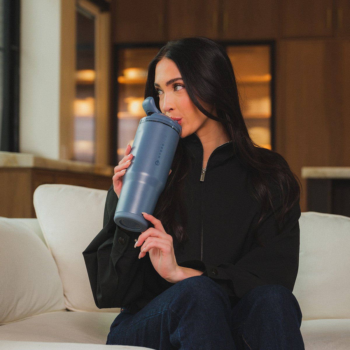 HydroJug | Ease2o 40oz - Dual-Function Water Bottle with Straw & Chug Spout – Cascade