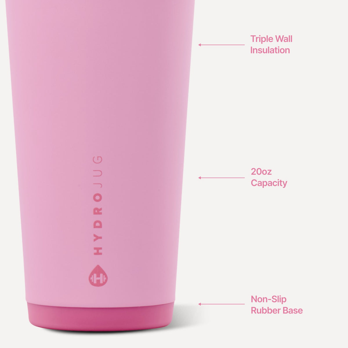 HydroJug | Everyday Tumbler 20oz - Petal