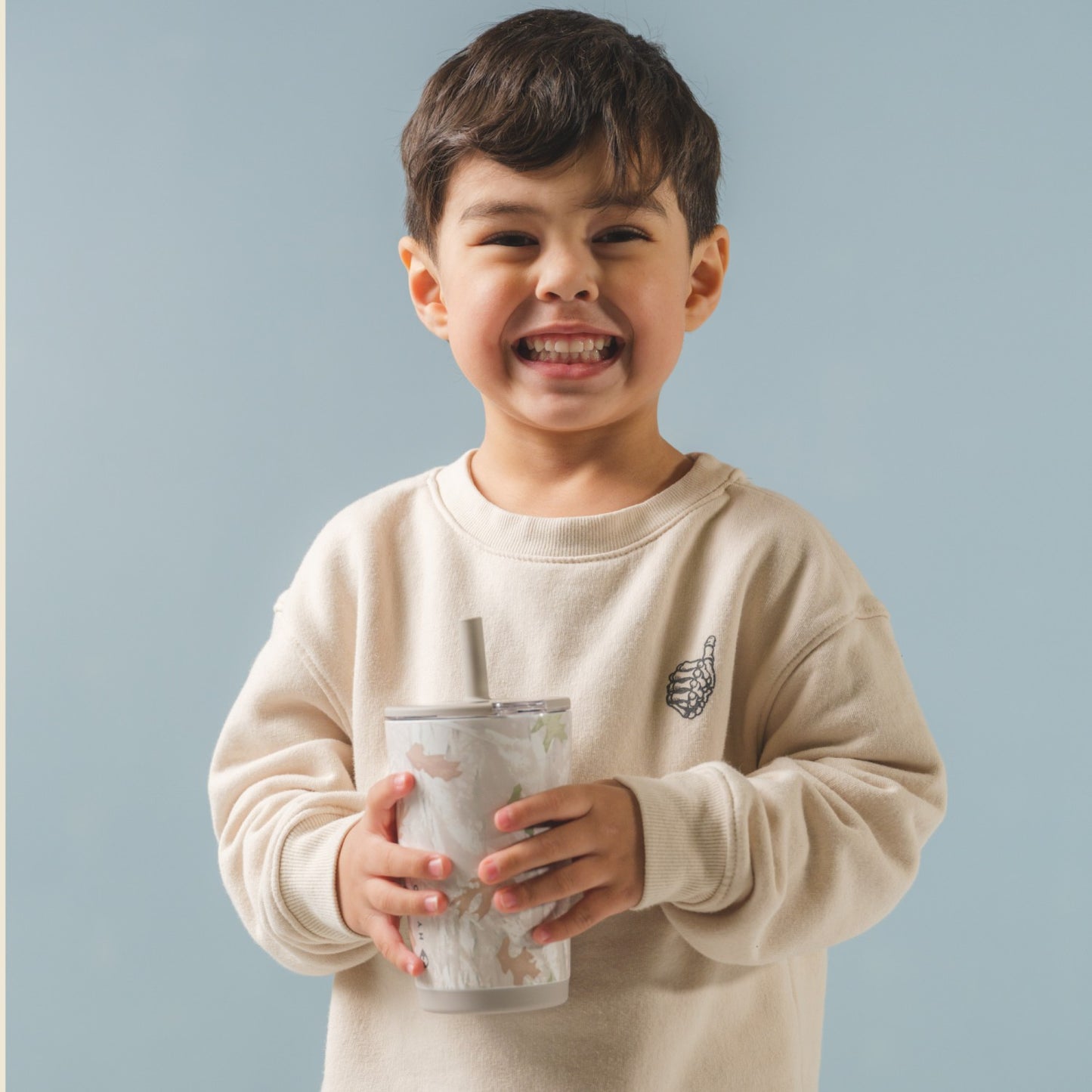 HydroJug | Everyday Tumbler 14oz - Ceramic-Lined Spill-Free Kids Tumbler – Camo