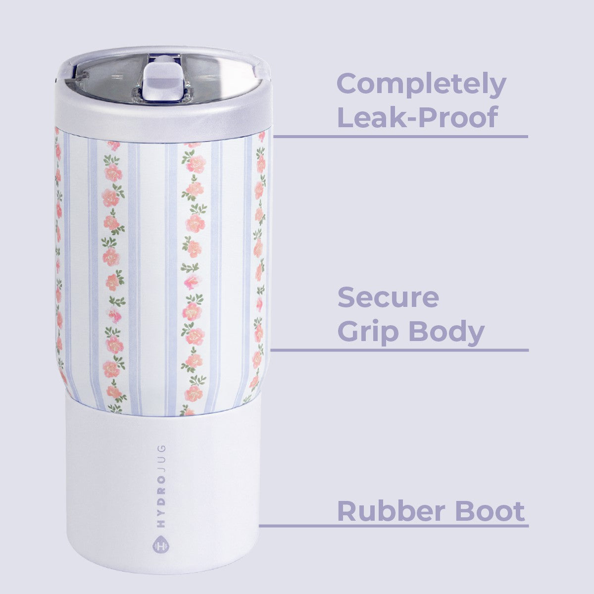 HydroJug | Sport 14oz - Compact Leakproof Kids Water Bottle – Primrose