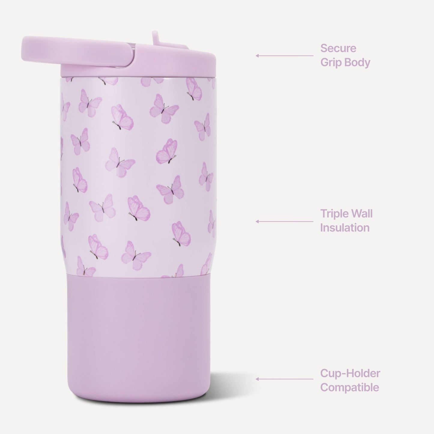 HydroJug | Sport 14oz - Compact Leakproof Kids Water Bottle – Flutter