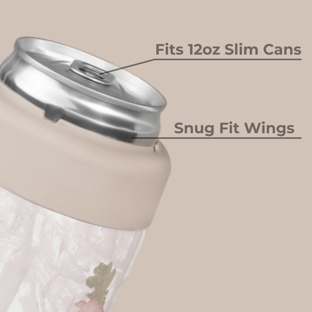 HydroJug | Slim Can Cooler 12oz - Insulated Stainless Steel Skinny Can Holder – Camo