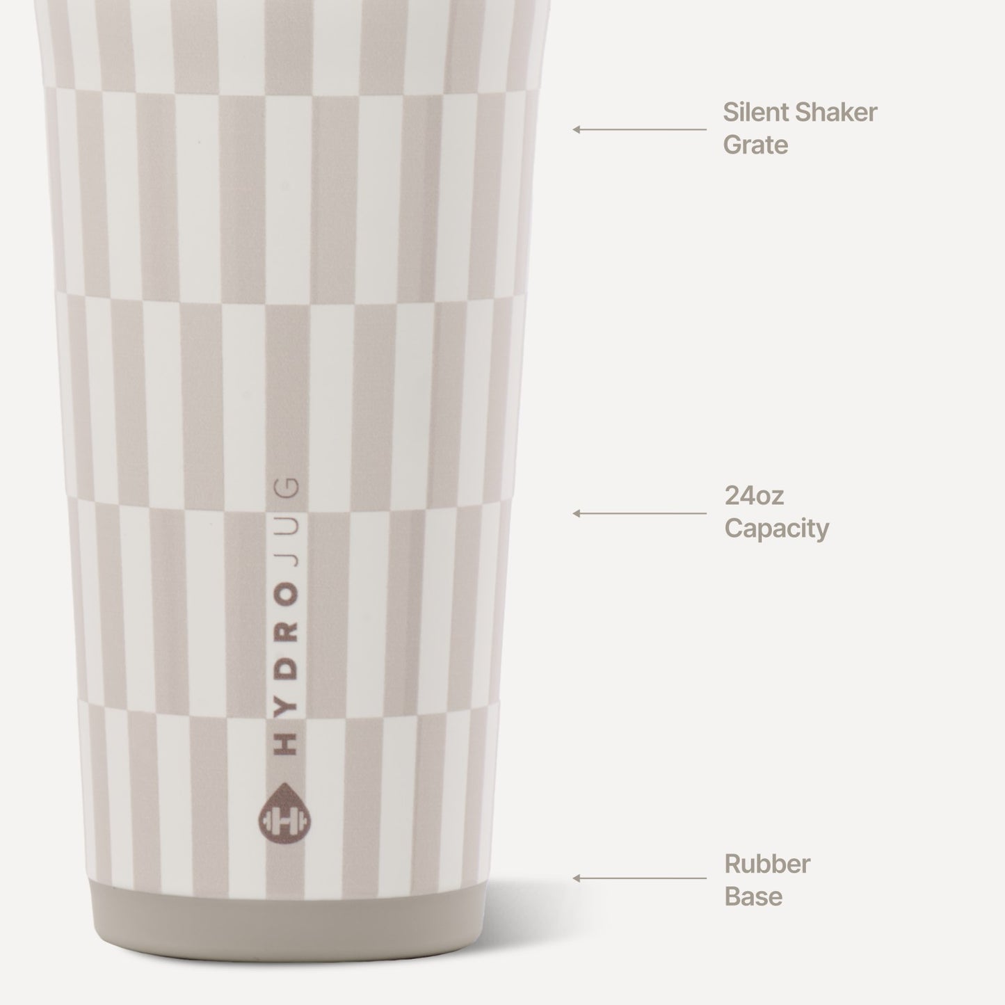HydroJug | Insulated Shaker 24oz - Latte