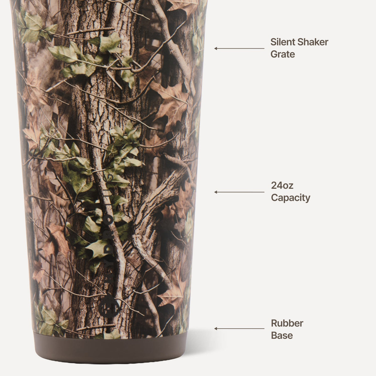 HydroJug | Insulated Shaker 24oz - Woodland