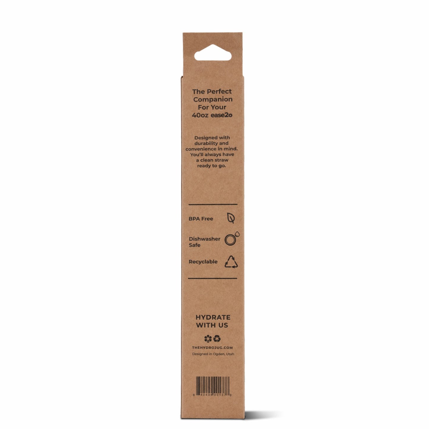 HydroJug | Ease2o 40oz Straw Pack - 4 Replacement Straws, BPA-Free