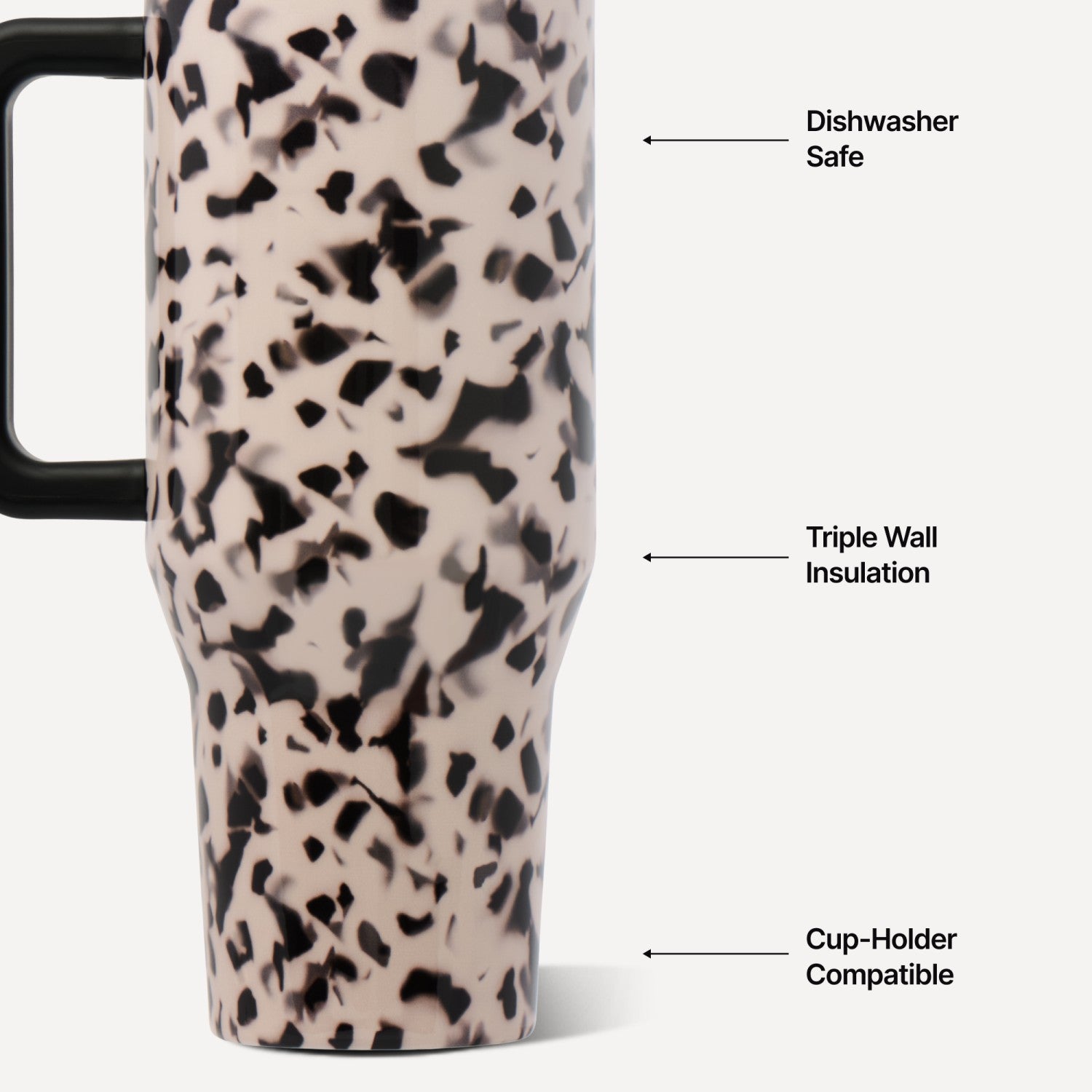 HydroJug | Traveler 40oz - Blonde Tortoise