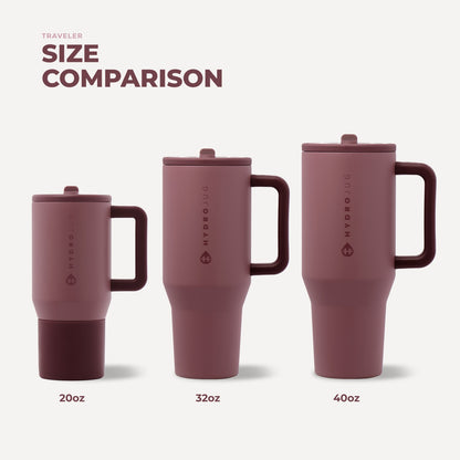 HydroJug | Traveler 40oz - Canyon Rose