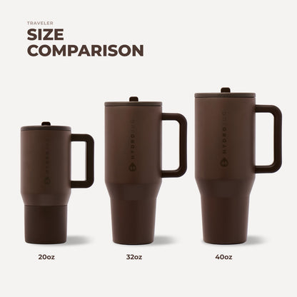 HydroJug | Traveler 40oz - Chestnut