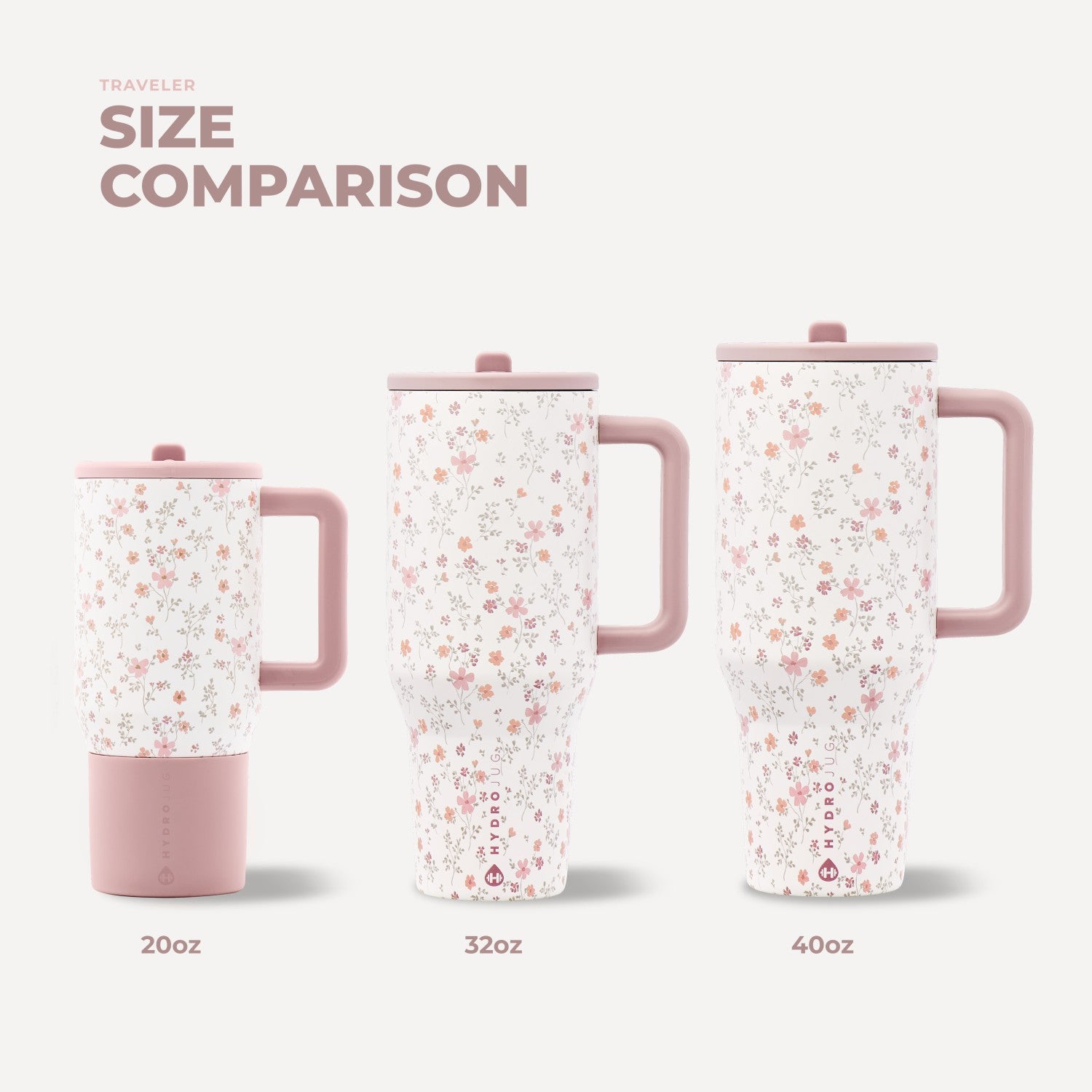 HydroJug | Traveler 32oz - Magnolia