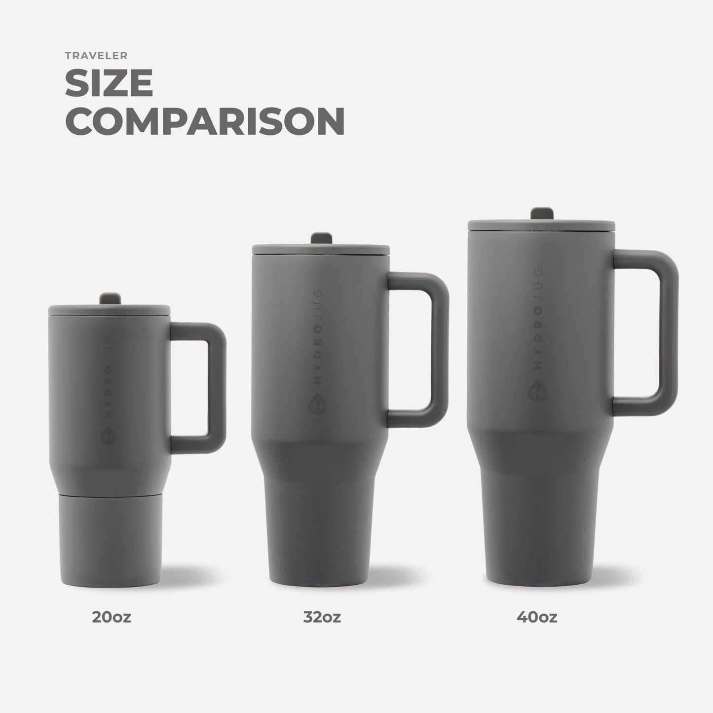 HydroJug | Traveler 32oz - Stone