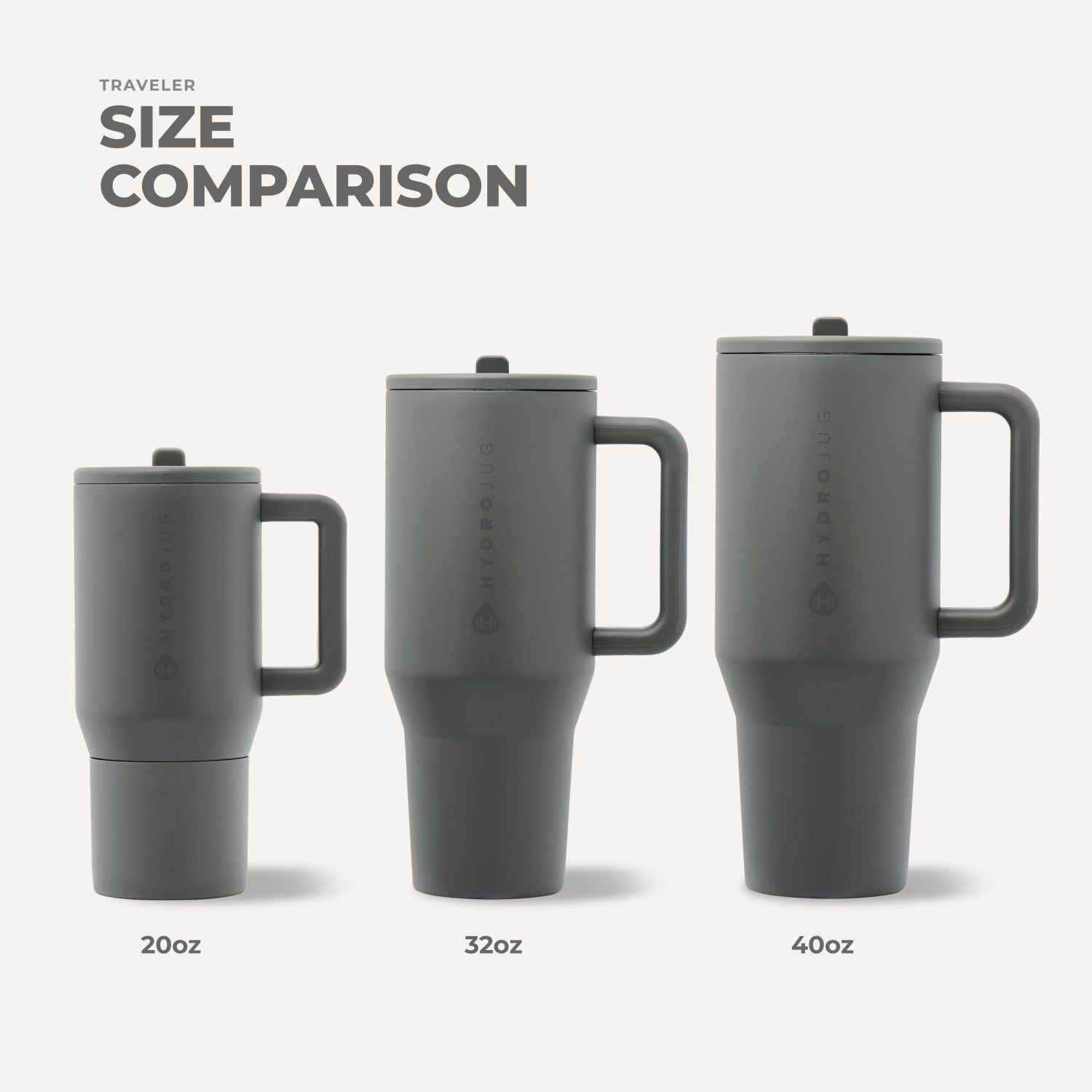 HydroJug | Traveler 32oz - Stone