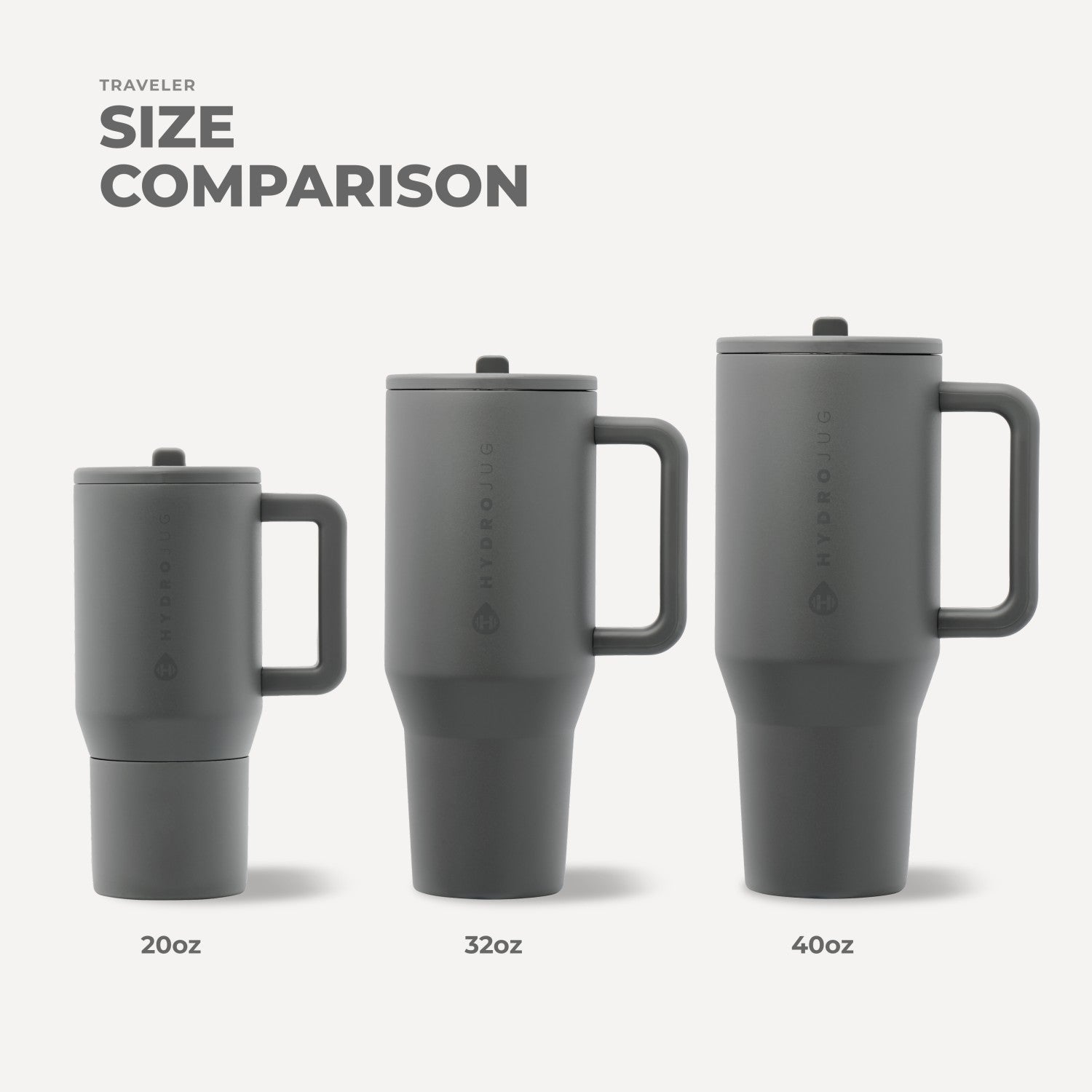 HydroJug | Traveler 20oz - Stone