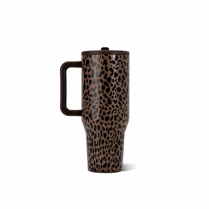 HydroJug | Traveler 32oz - Brown Leopard