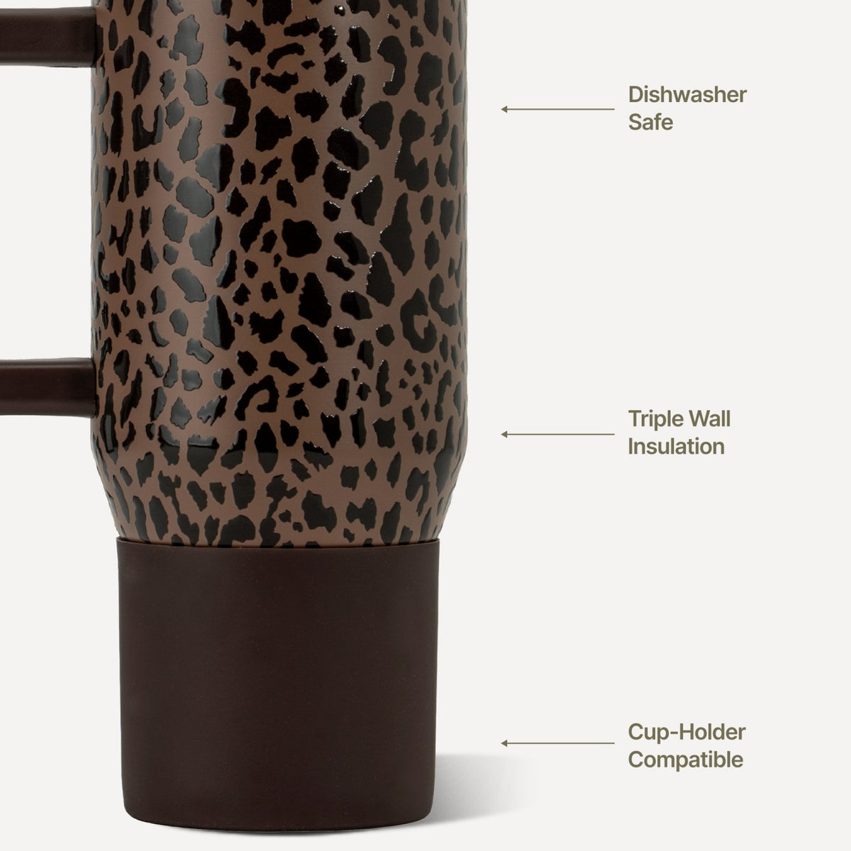 HydroJug | Traveler 20oz - Brown Leopard