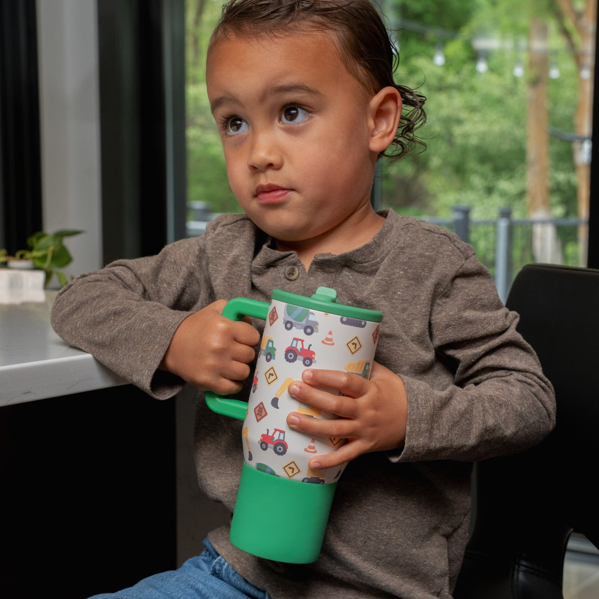 HydroJug | Traveler 20oz - Leakproof Kids Tumbler with Handle – Under Construction