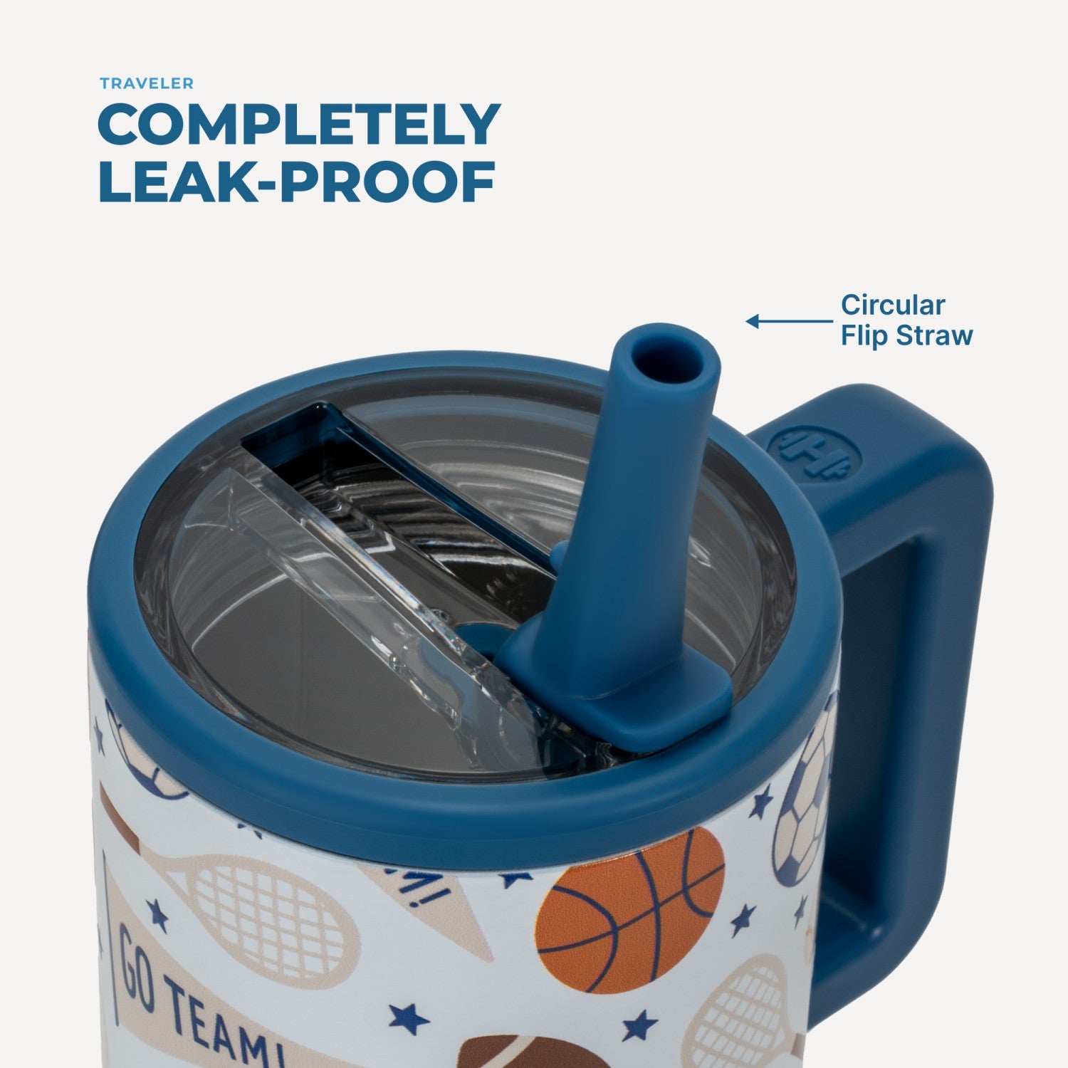 HydroJug | Traveler 20oz - Leakproof Kids Tumbler with Handle – All-Stars