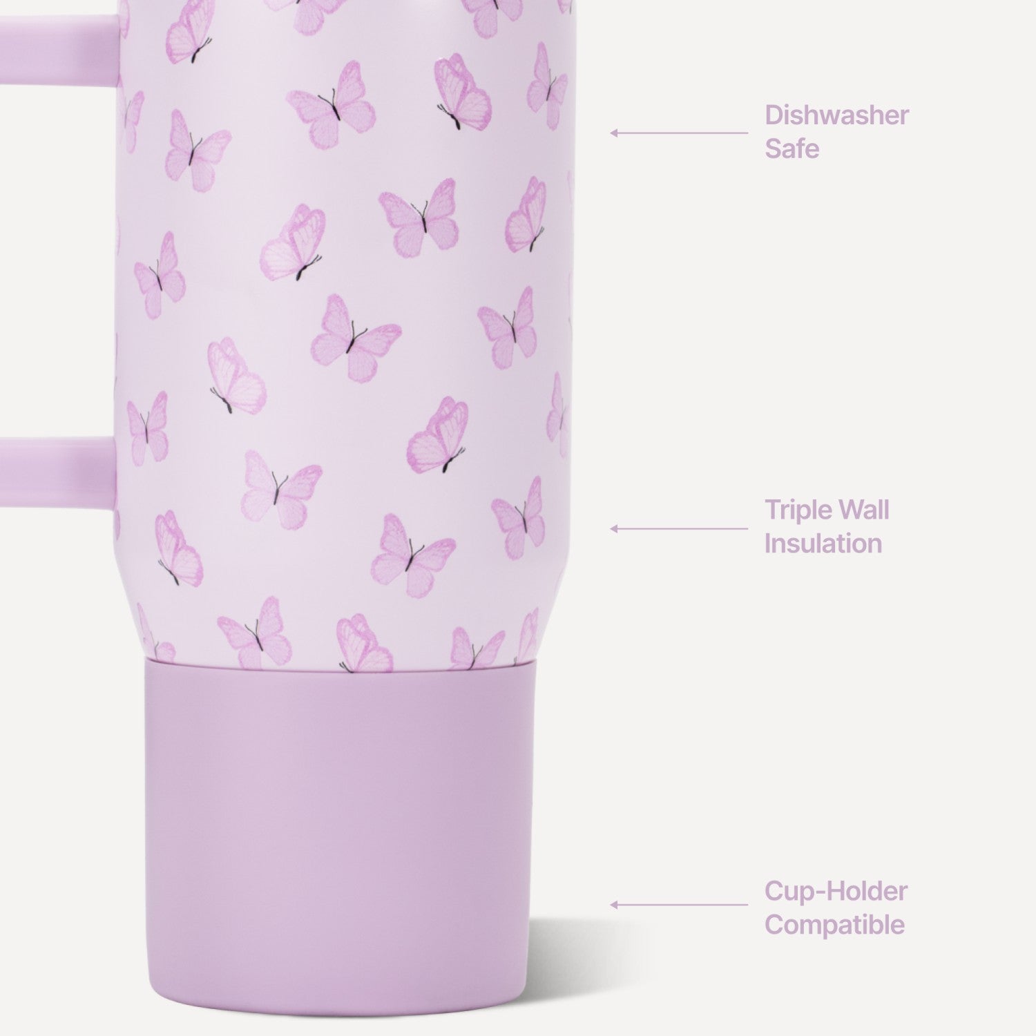 HydroJug | Traveler 20oz - Leakproof Kids Tumbler with Handle – Flutter