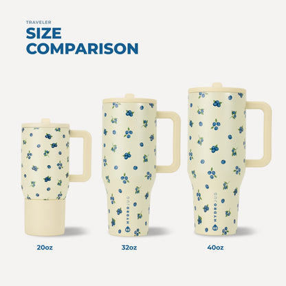 HydroJug | Traveler 40oz - Insulated Tumbler with Handle – Freshly Pickd