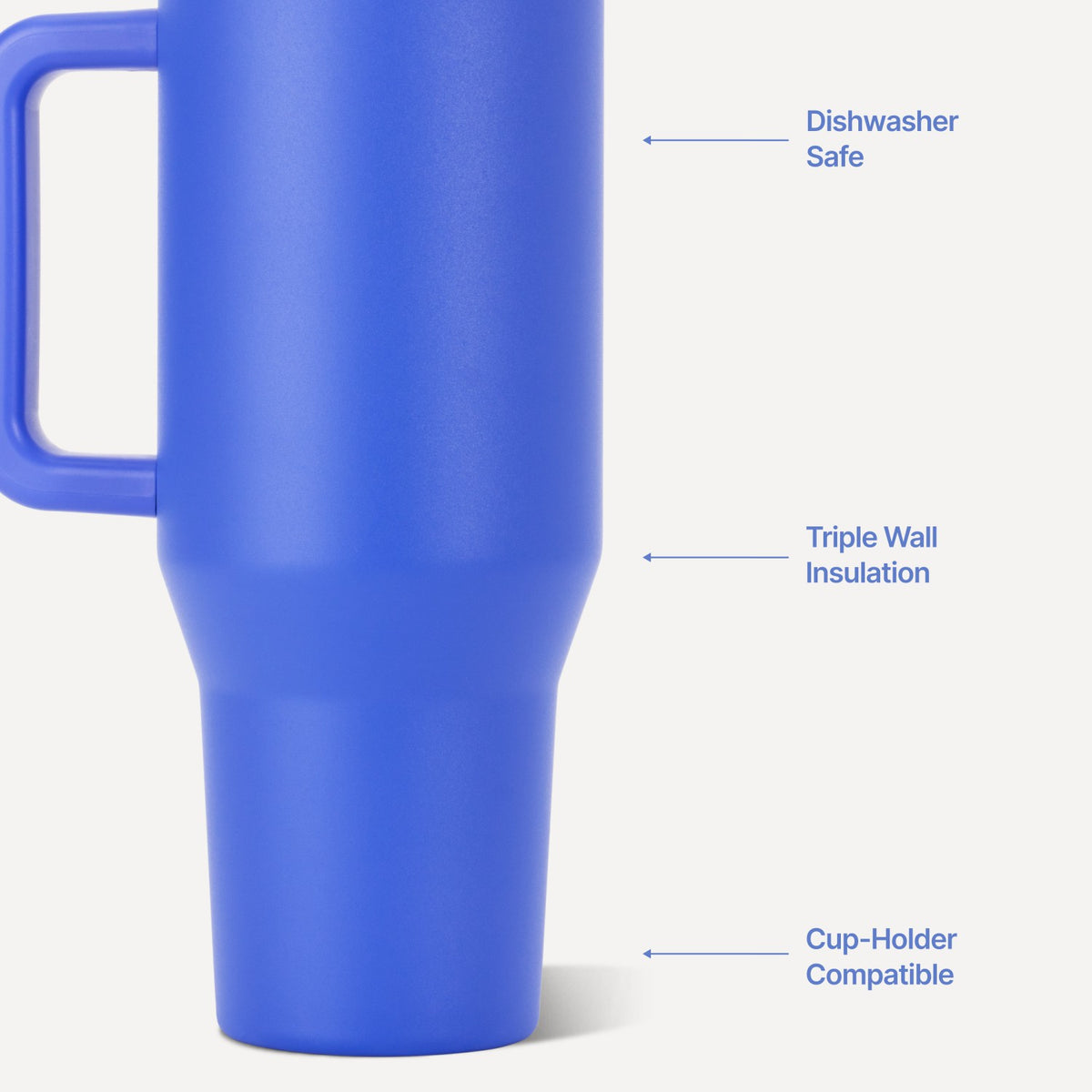 HydroJug | Traveler 40oz - All-Day Insulated Tumbler with Handle – Berry Pop