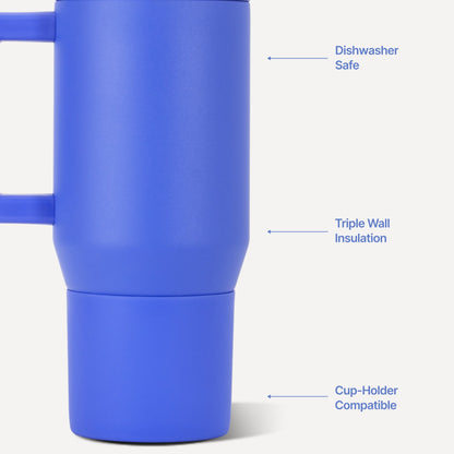 HydroJug | Traveler 20oz - Compact Insulated Tumbler with Handle – Berry Pop