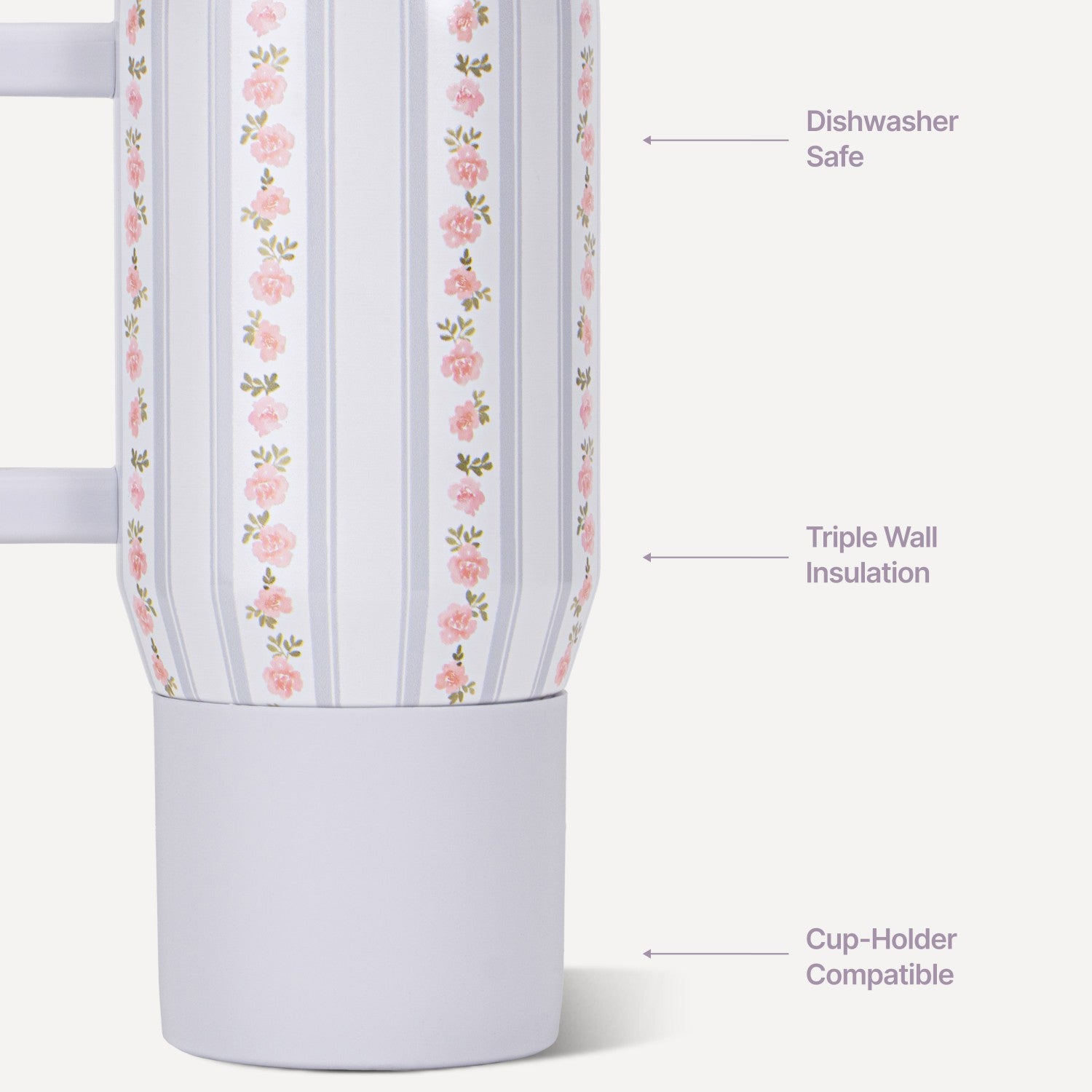 HydroJug | Traveler 20oz - Compact Insulated Tumbler with Handle – Primrose