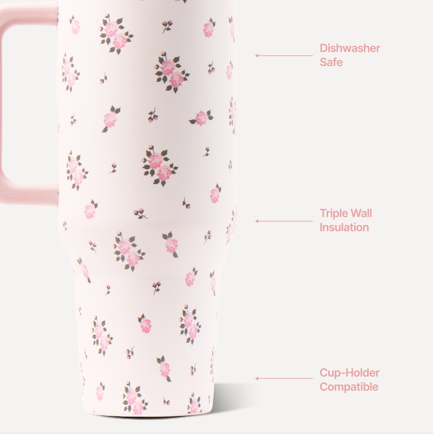 HydroJug | Traveler 32oz - Insulated Tumbler with Handle – Wildrose