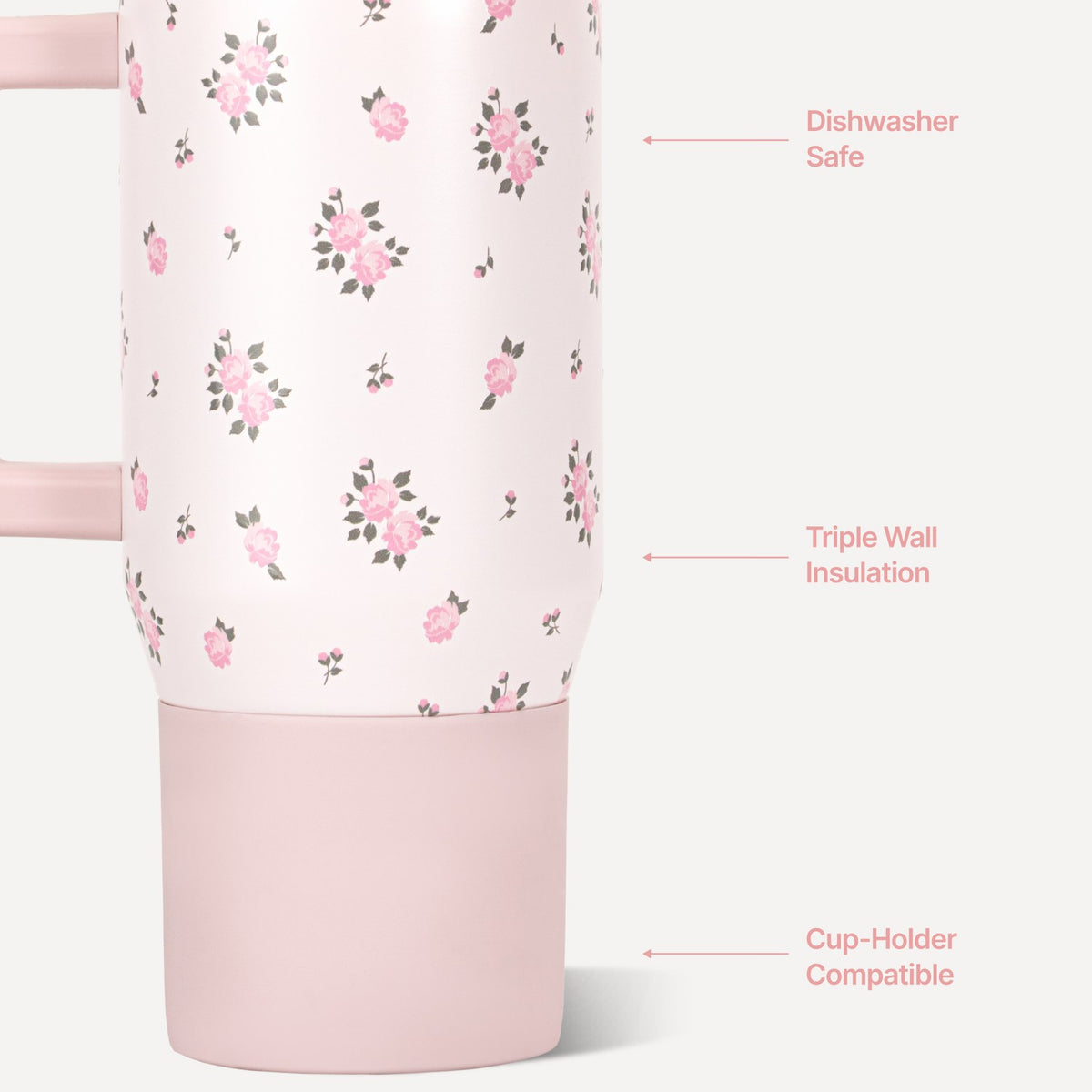 HydroJug | Traveler 20oz - Compact Insulated Tumbler with Handle – Wildrose
