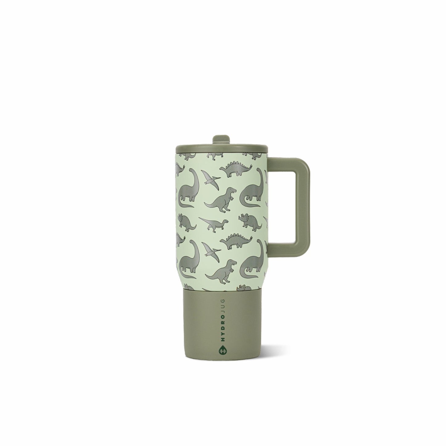 HydroJug | Traveler 20oz - Leakproof Kids Tumbler with Handle – Dinosaur
