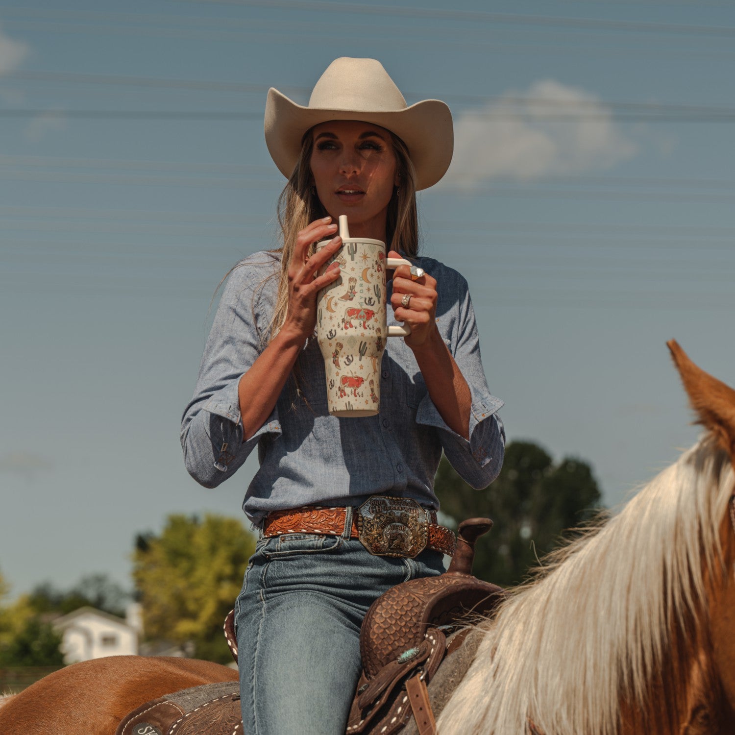 HydroJug | Traveler 40oz - All-Day Insulated Tumbler with Handle – Rodeo