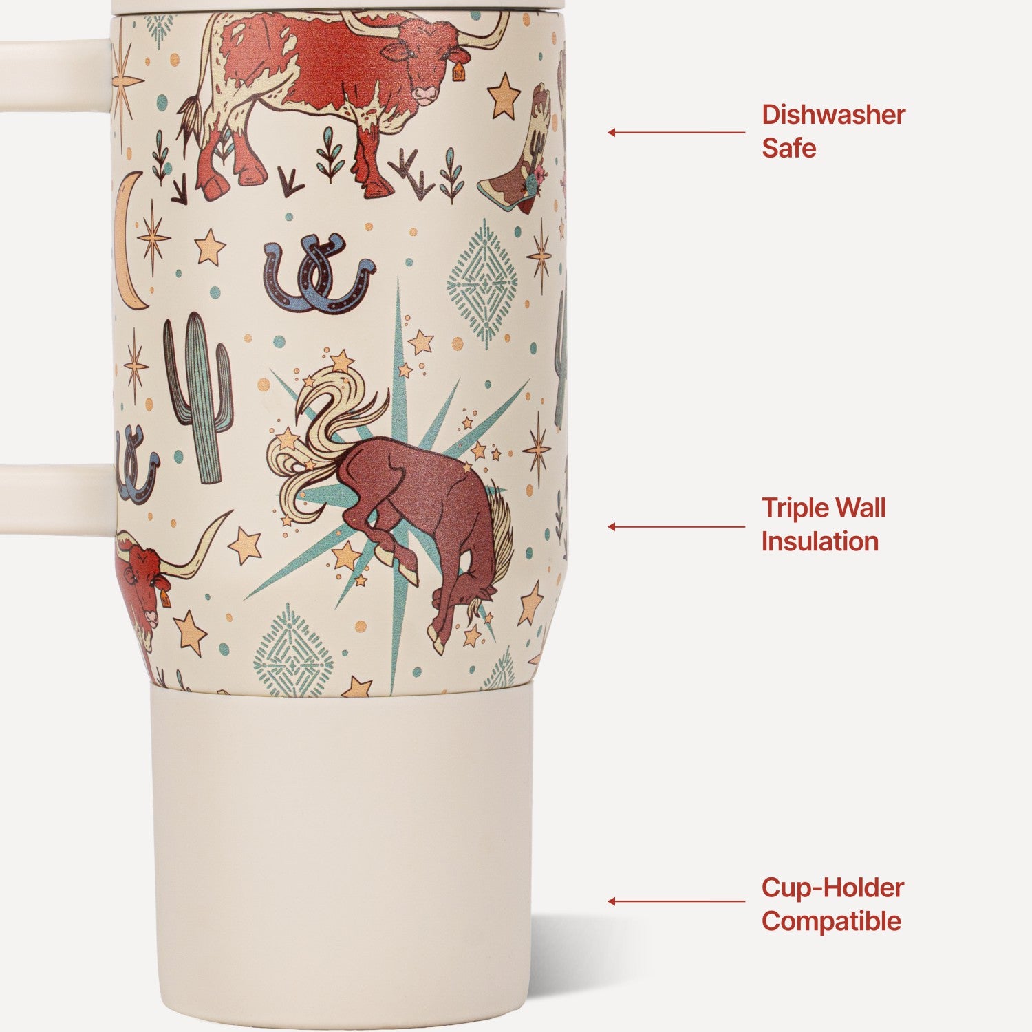 HydroJug | Traveler 20oz - Compact Insulated Tumbler with Handle – Rodeo