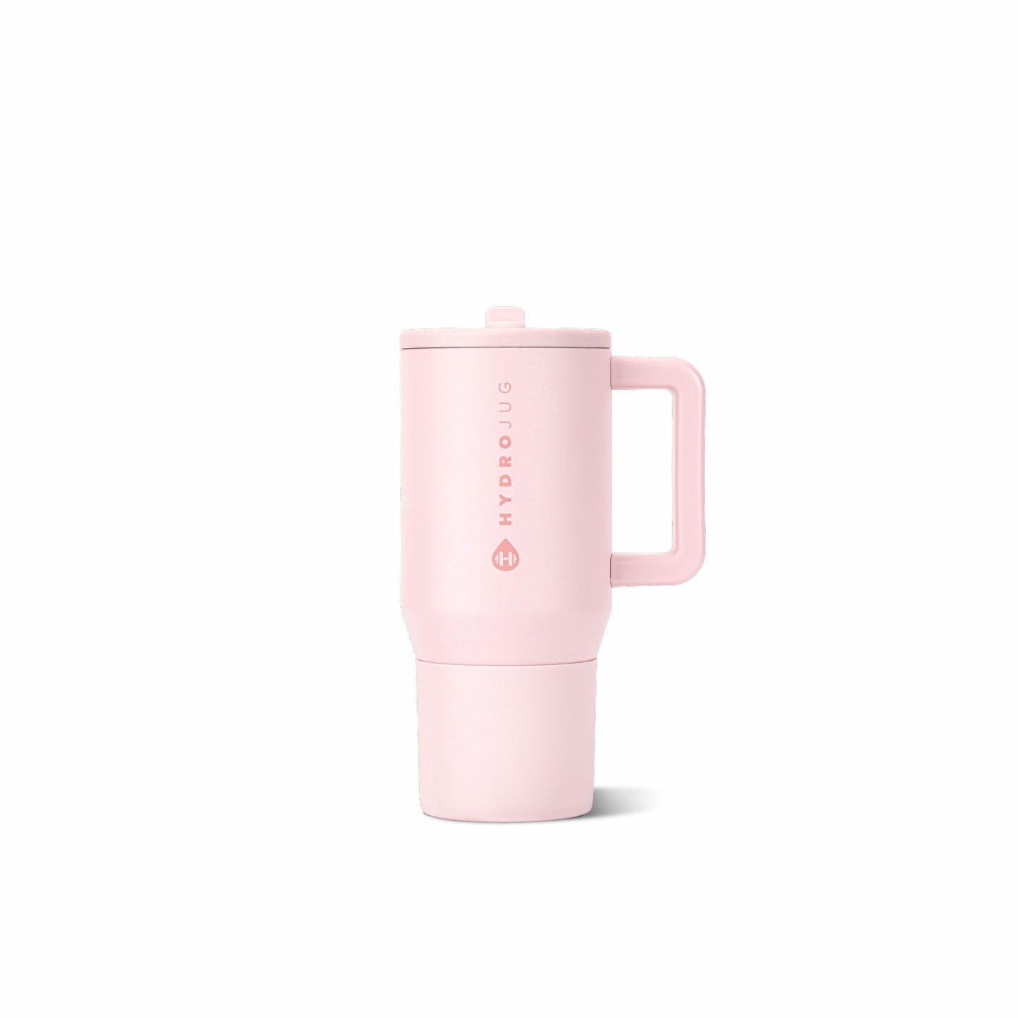 HydroJug | Traveler 20oz - Compact Insulated Tumbler with Handle – Pink Sand