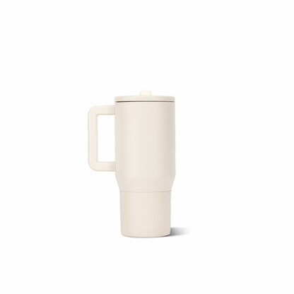 HydroJug | Traveler 20oz - Compact Insulated Tumbler with Handle – Cream