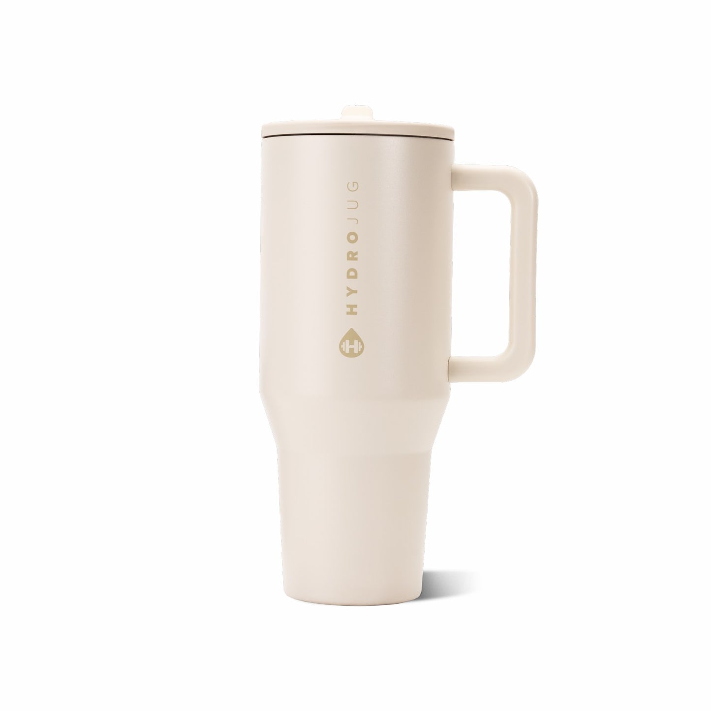 HydroJug | Traveler 40oz - All-Day Insulated Tumbler with Handle – Cream
