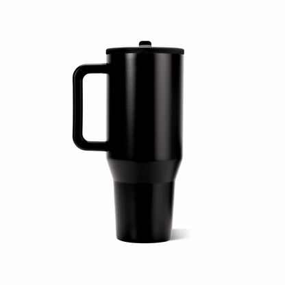 HydroJug | Traveler 40oz - All-Day Insulated Tumbler with Handle – Black