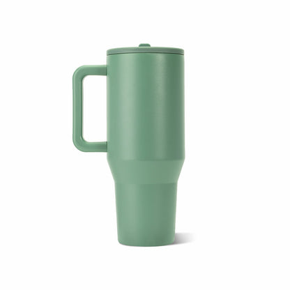 HydroJug | Traveler 40oz - All-Day Insulated Tumbler with Handle – Sage