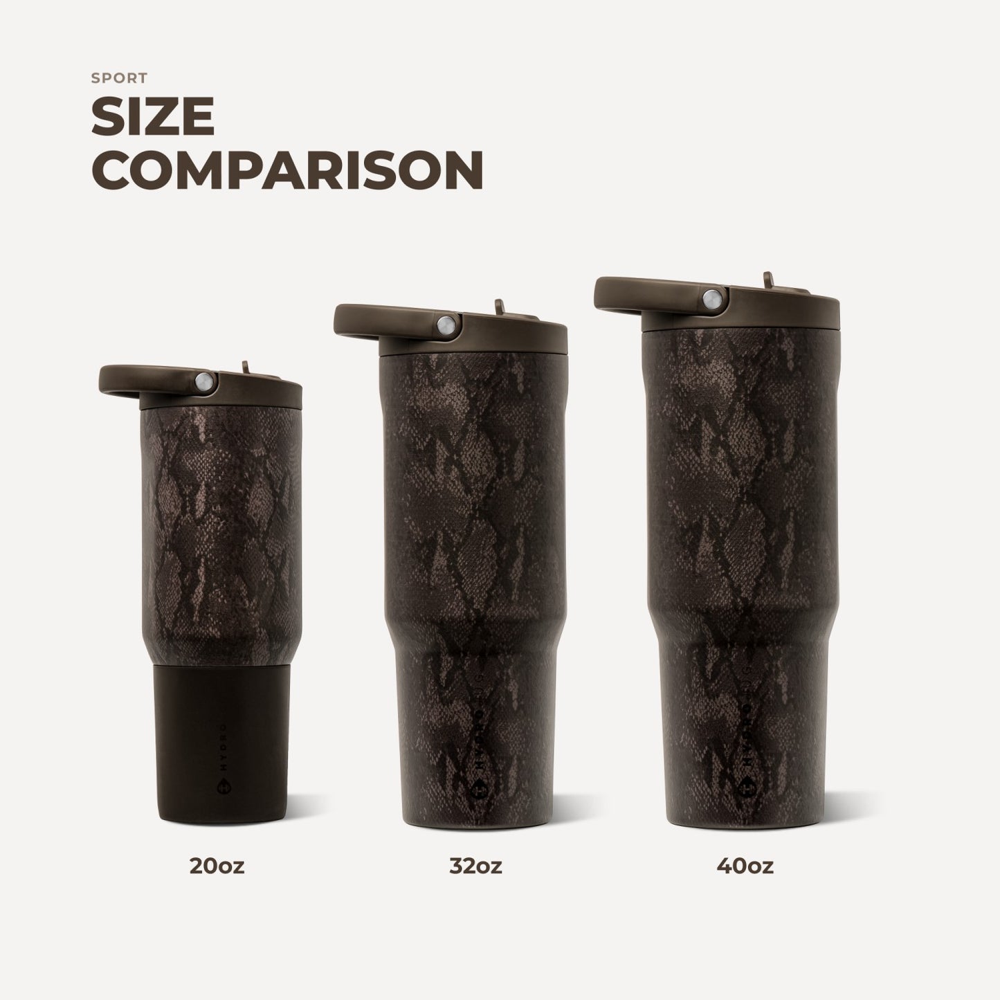 HydroJug | Sport 20oz - Snakeskin