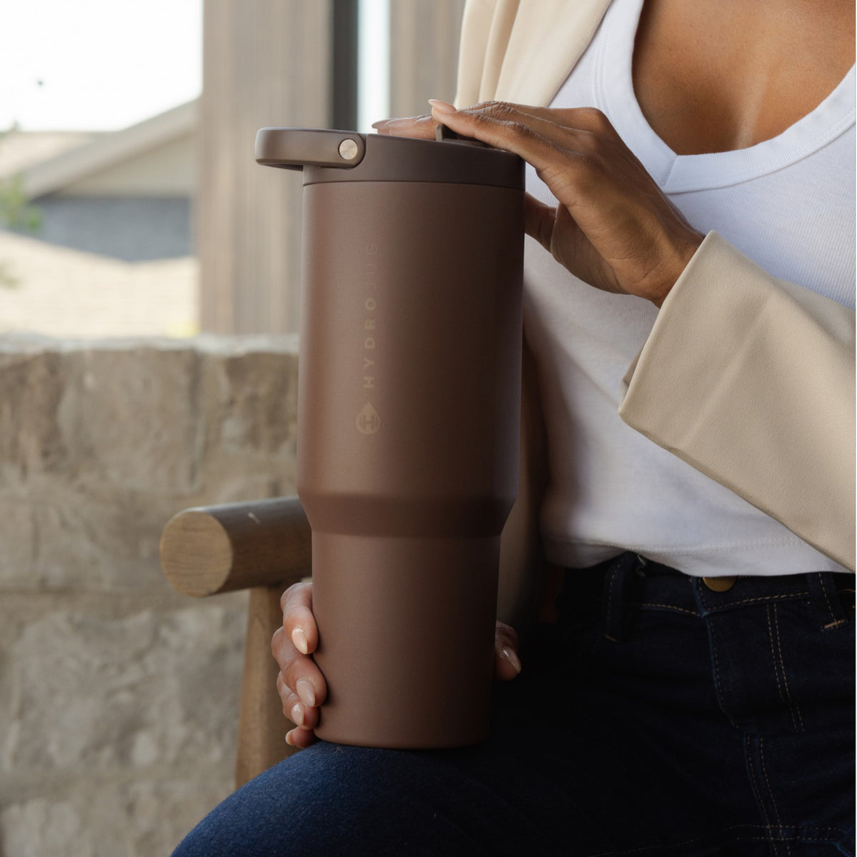 HydroJug | Sport 40oz - Chestnut