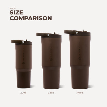 HydroJug | Sport 32oz - Chestnut
