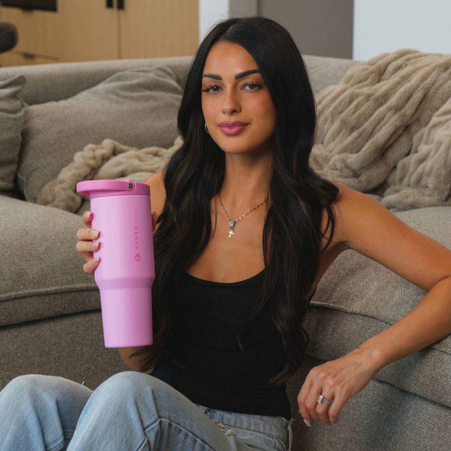 HydroJug | Sport 32oz - Petal