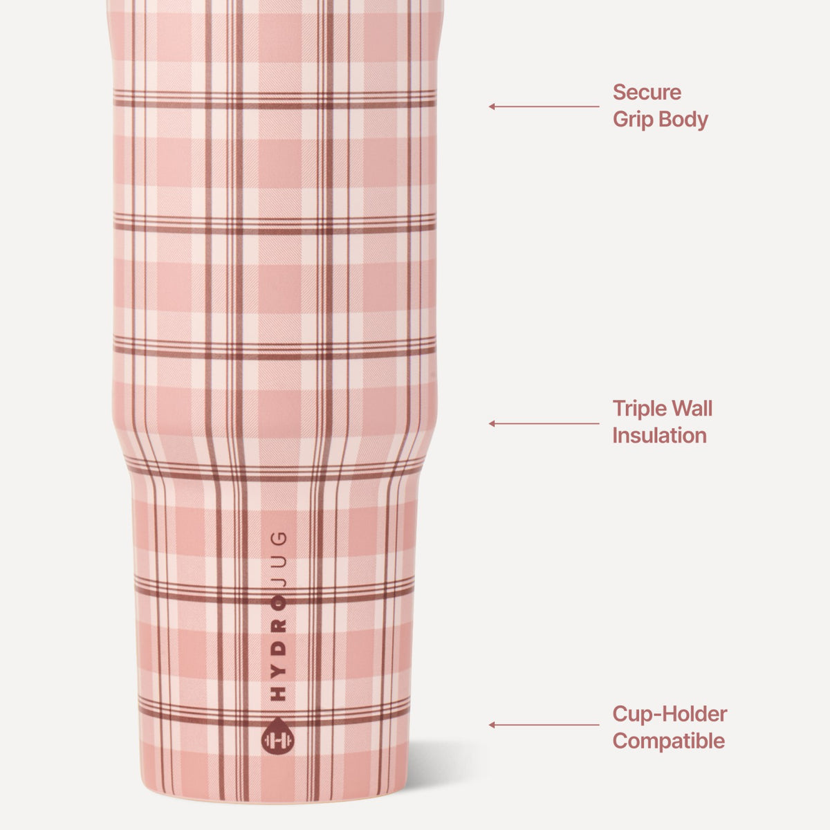HydroJug | Sport 40oz - Pillow Talk Plaid