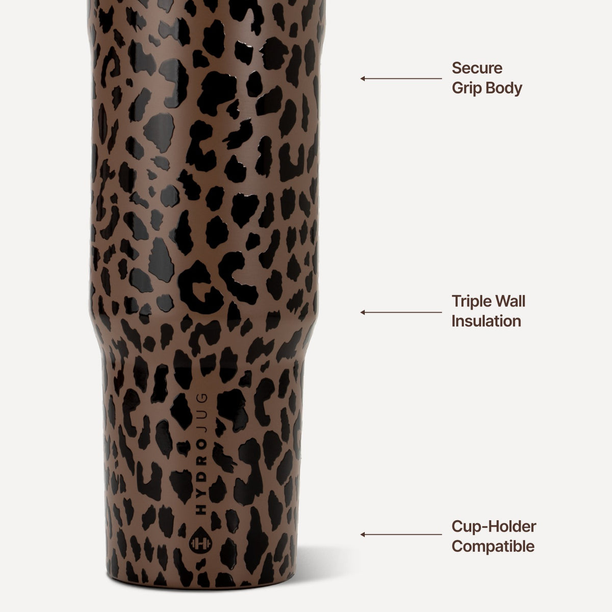 HydroJug | Sport 40oz - Brown Leopard