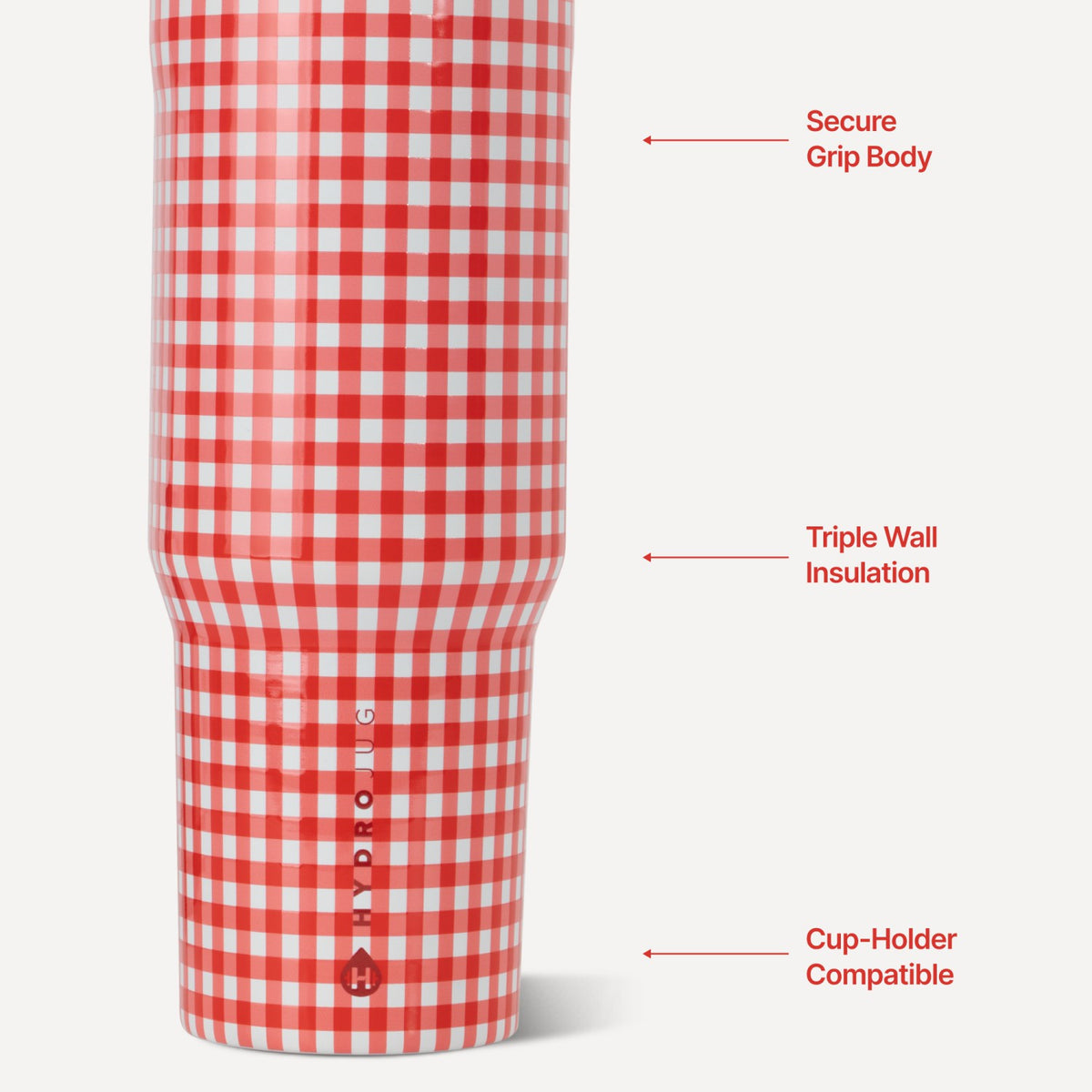 HydroJug | Sport 40oz - Large Leakproof Insulated Water Bottle – Summer Picnic