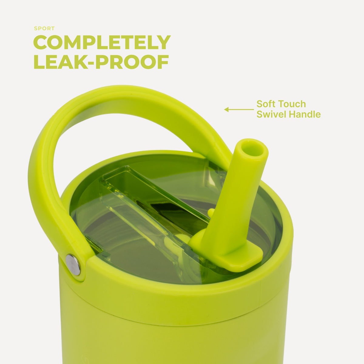 HydroJug | Sport 40oz - Large Leakproof Insulated Water Bottle – Lemon Lime