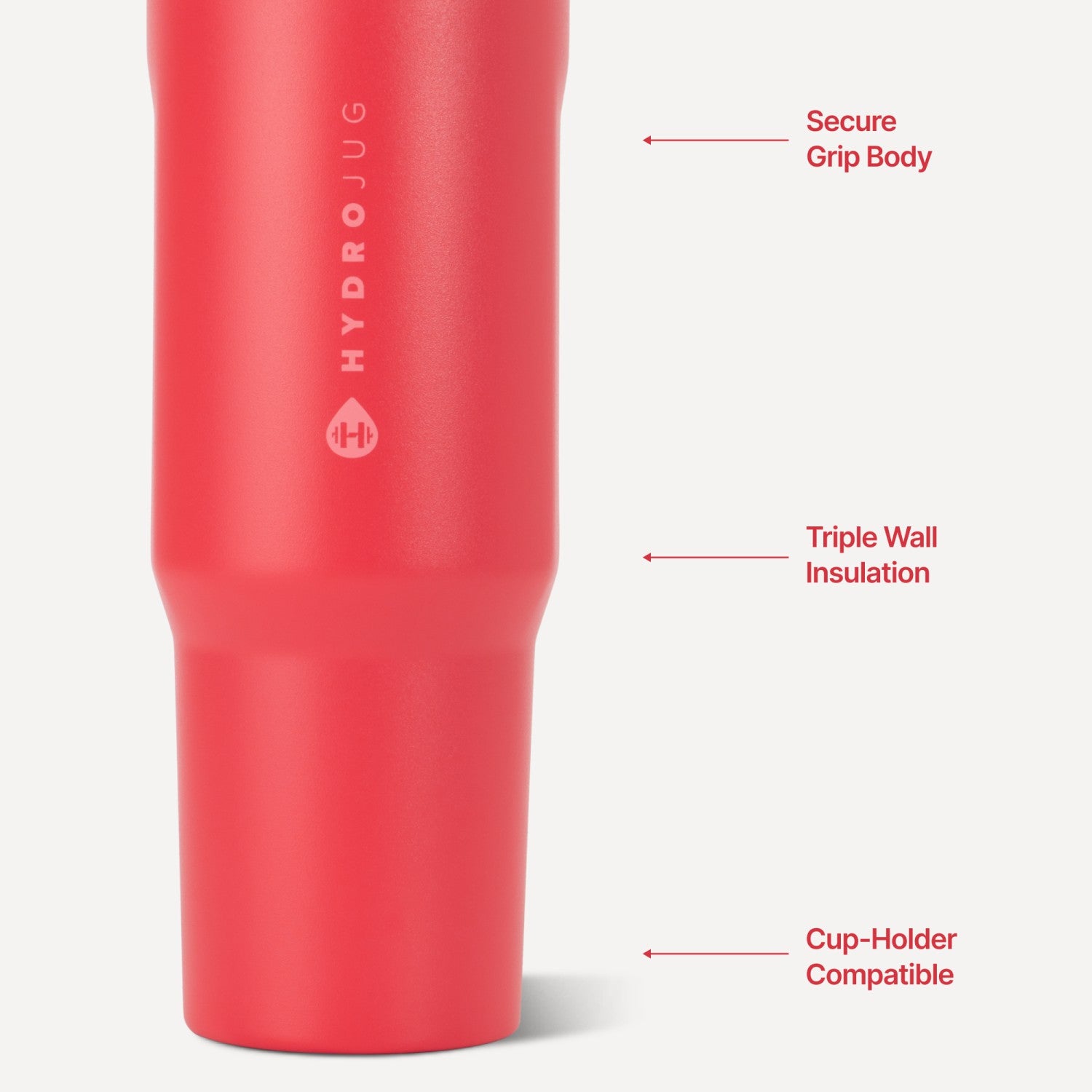 HydroJug | Sport 40oz - Large Leakproof Insulated Water Bottle – Fruit Punch