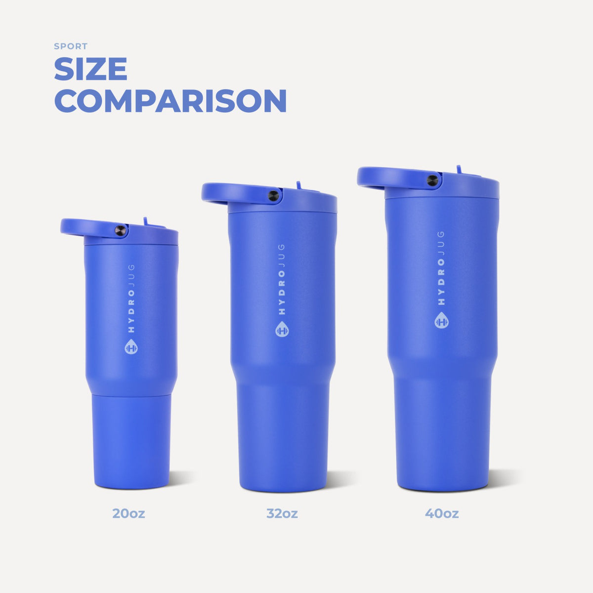 HydroJug | Sport 32oz - Leakproof Insulated Water Bottle, Workout & Hike – Berry Pop