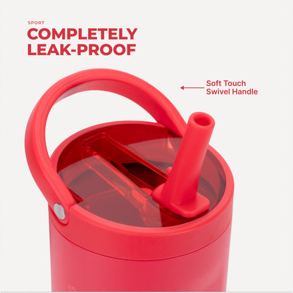 HydroJug | Sport 32oz - Leakproof Insulated Water Bottle, Workout & Hike – Fruit Punch