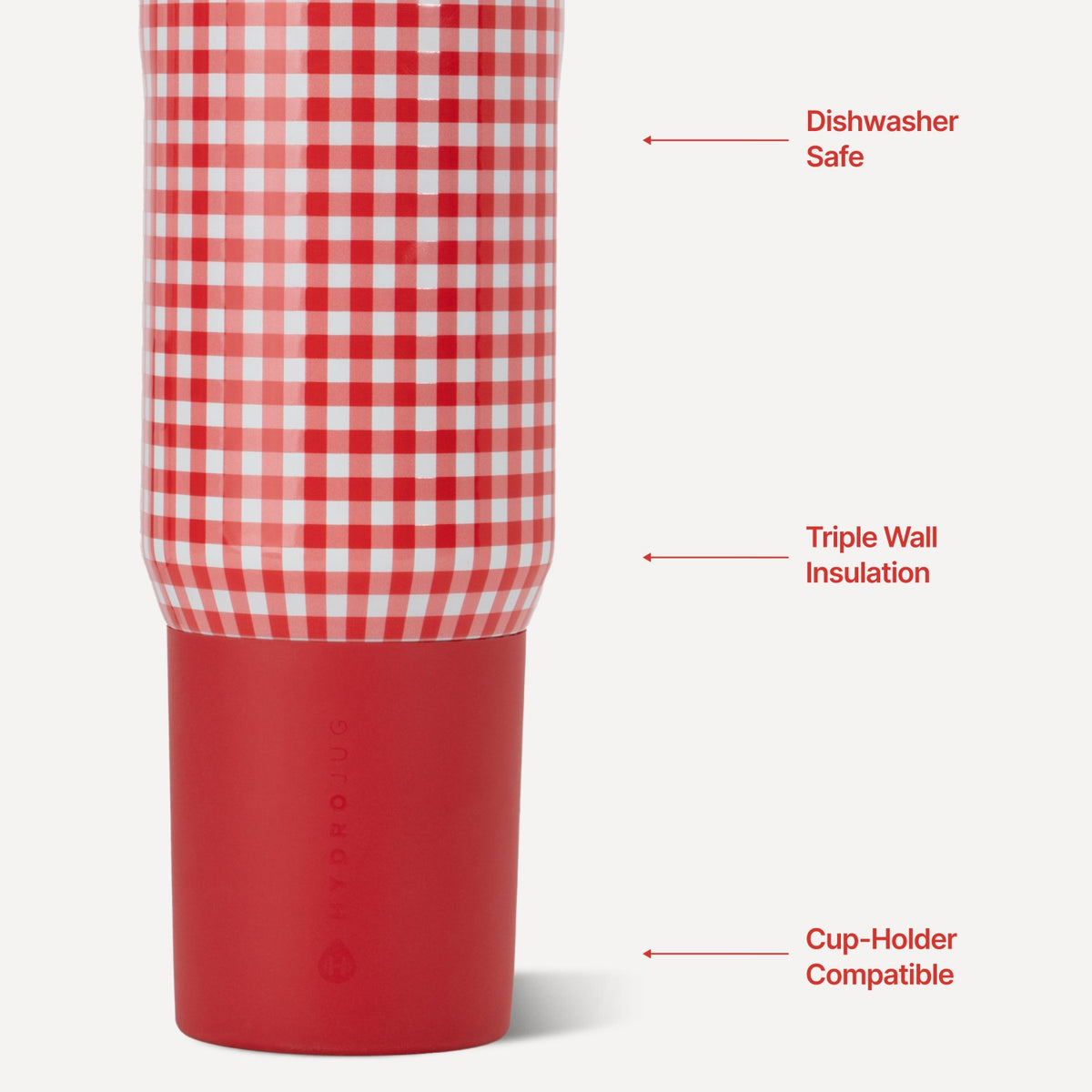 HydroJug | Sport 20oz - Insulated Water Bottle, Leakproof Flip Straw – Summer Picnic